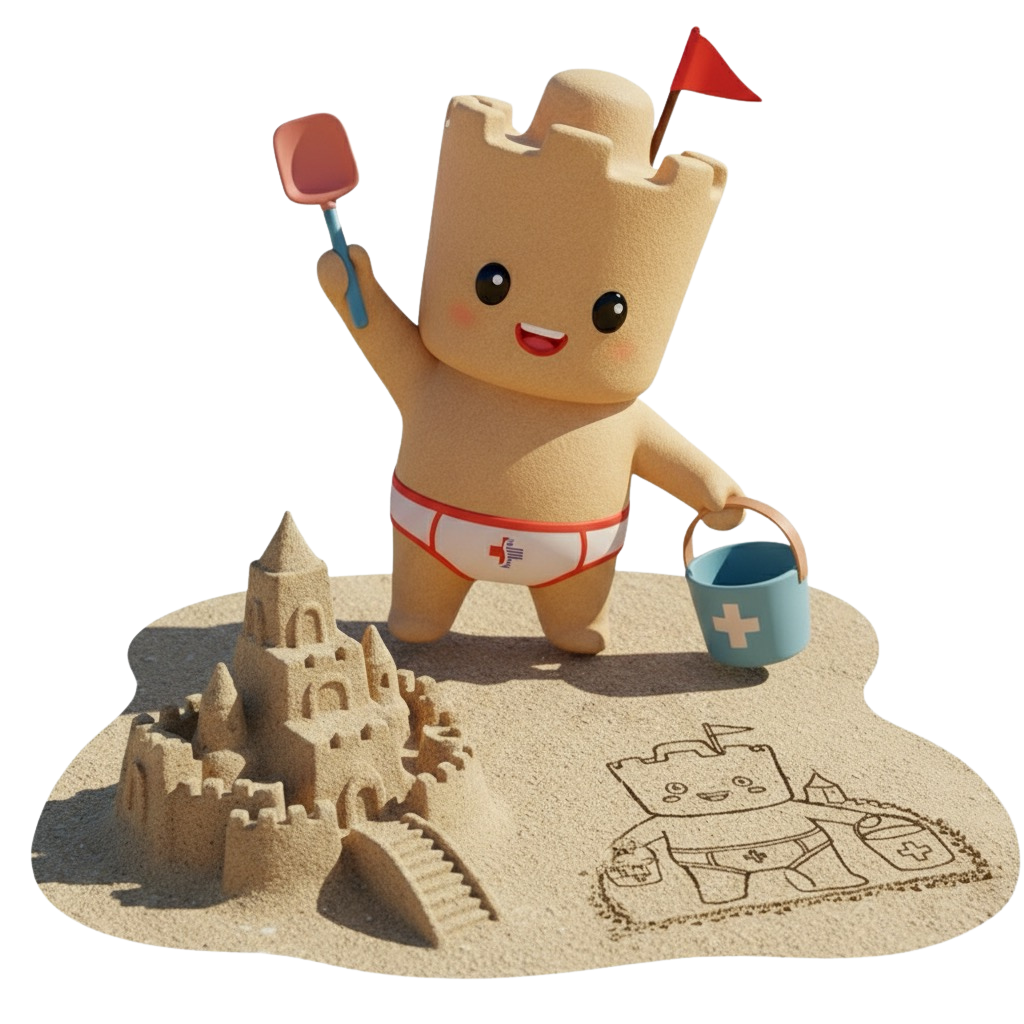 Hardsai - San paulo Hua-hin Hospital Mascot. New Padiatric Clinic’s Comfort Character for Children