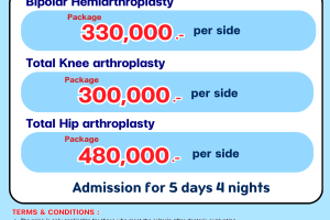 รพ. ซาน เปาโล หัวหิน โปรโมชั่น Orthopedic Surgery Packages